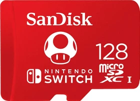 SanDisk Nintendo Switch R100/W90 128GB, UHS-I U3, Class 10