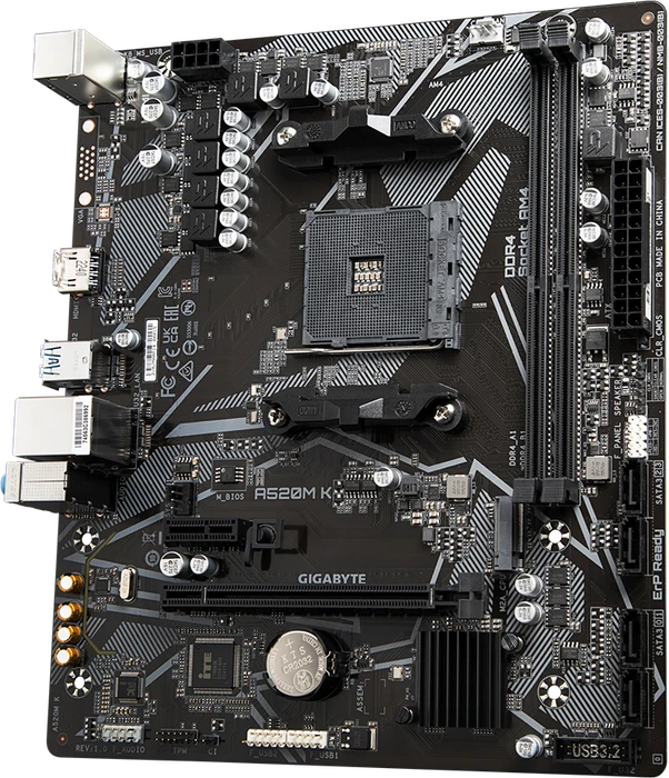 GIGABYTE A520M K (AMD AM4)