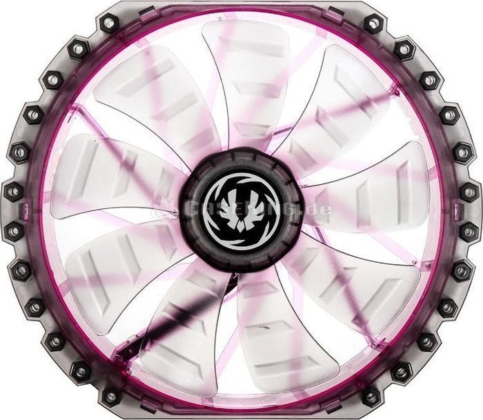 BitFenix Spectre Pro LED schwarz/violett, 230mm