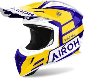 Airoh Aviator Ace 2 Sake gelb/blau/weiß