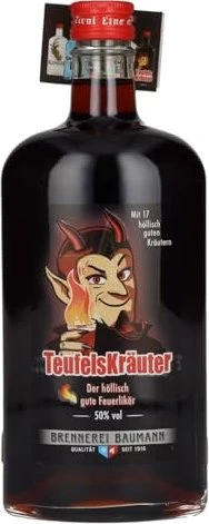 Baumann Teufelskräuter Feuerlikör 700ml