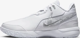 Nike LeBron NXXT Gen AMPD white/metallic silver/light smoke grey (Herren)