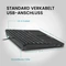Perixx Periboard-525, schwarz, USB, DE Vorschaubild