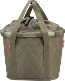 Rixen&Kaul Bikebasket Lenkerkorb rhombus olive