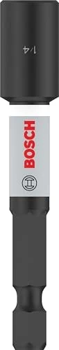 Bosch Professional PRO Nutsetter Impact Außensechskant Steckschlüssel 1/4", 1/4"x65mm, 1 Stück