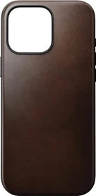 Nomad Modern Horween Leather Case für Apple iPhone 16 Pro Max Rustic Brown