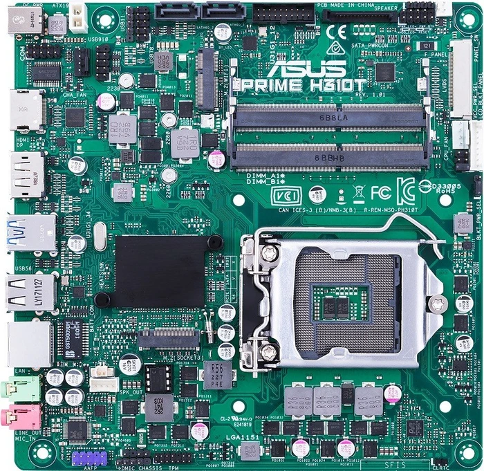 ASUS Prime H310T (Intel 1151 v2)