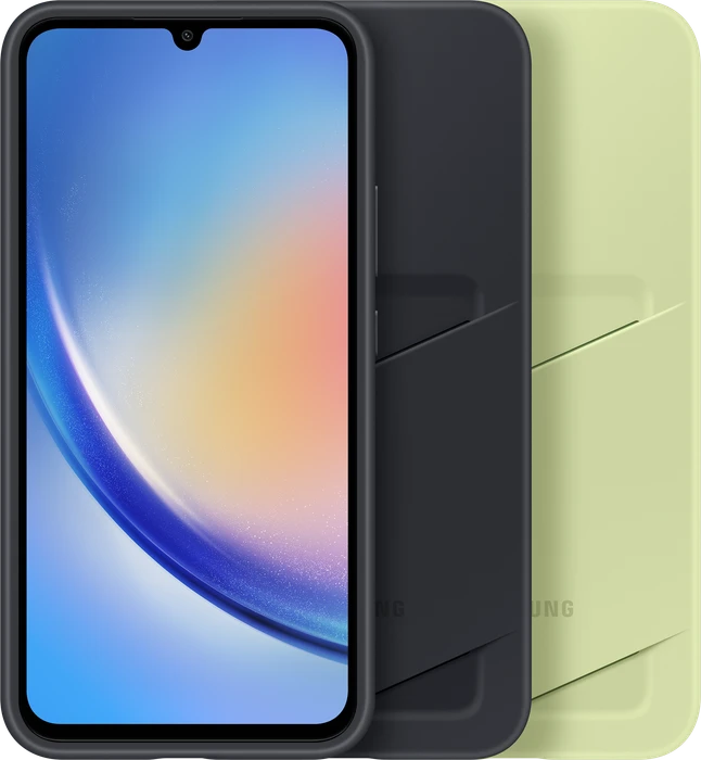 Samsung Card Slot Case für Galaxy A34 5G Lime