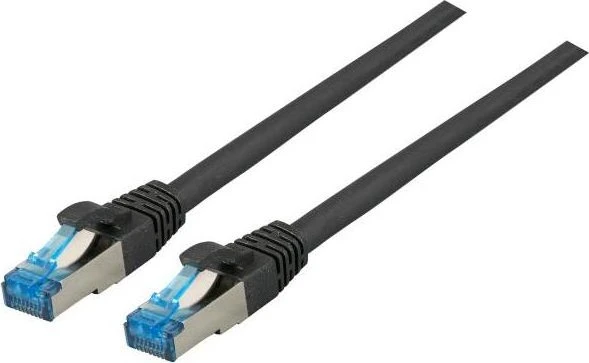 EFB Elektronik TPE Superflex Patchkabel, Cat7/Cat6a, S/FTP, RJ-45/RJ-45, 20m, schwarz