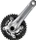 Shimano Deore FC-M615 40/28 Zähne Kurbelgarnitur 170mm silber (FC-M615)