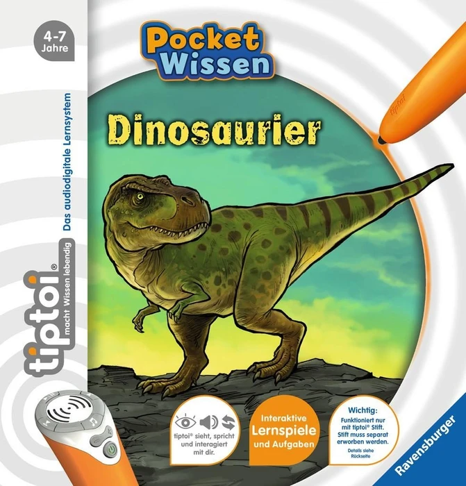 Ravensburger tiptoi Buch: Pocket Wissen: Dinosaurier