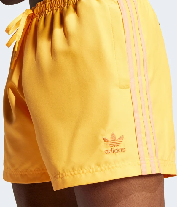 adidas Adicolor 3-Streifen 5-Inch Badeshorts real gold (Herren)