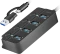 LogiLink USB 3.2 Gen1 Hub mit Ein-/Aus-Schalter, 4x USB-A 3.0, USB-C/USB-A 3.0 [Stecker] Vorschaubild