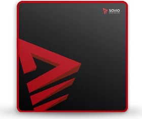 Savio Turbo Dynamic M Gaming Mauspad, schwarz/rot