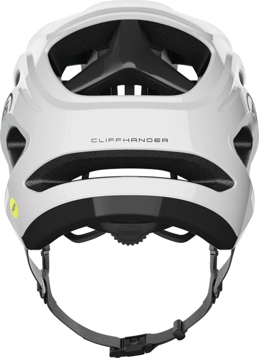ABUS CliffHanger MIPS Helm shiny white