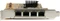 StarTech LAN-Adapter, 4x RJ-45, PCIe x4 Vorschaubild