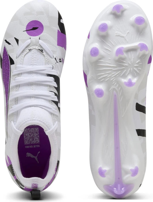 Puma Ultra 5 Ultimate Forever puma white/pure magenta/feather gray/puma black (Junior)