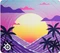 SteelSeries QcK Large Neon Sunset Limited Edition, 450x400mm, Motiv mehrfarbig Vorschaubild