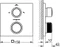 Grohe Allure Thermostat-Wannenbatterie mit integrierter 2-Wege-Umstellung hard graphite Vorschaubild