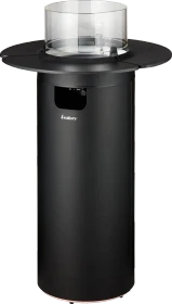 Enders Nova LED Table L Gas-Terrassenfeuer black
