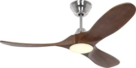 CasaFan Eco Genuino-L 122 BN-NB Deckenventilator nuss/chrom