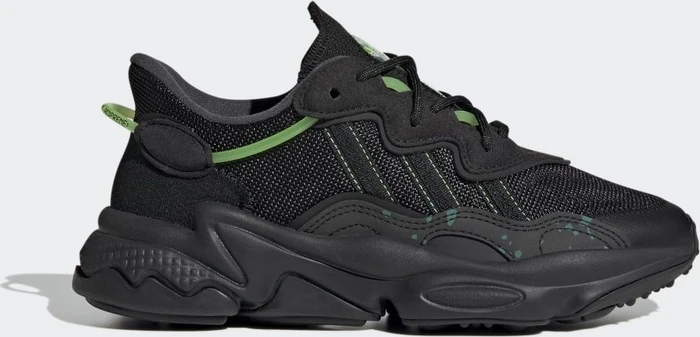 adidas OZWEEGO core black/solar green (Junior)