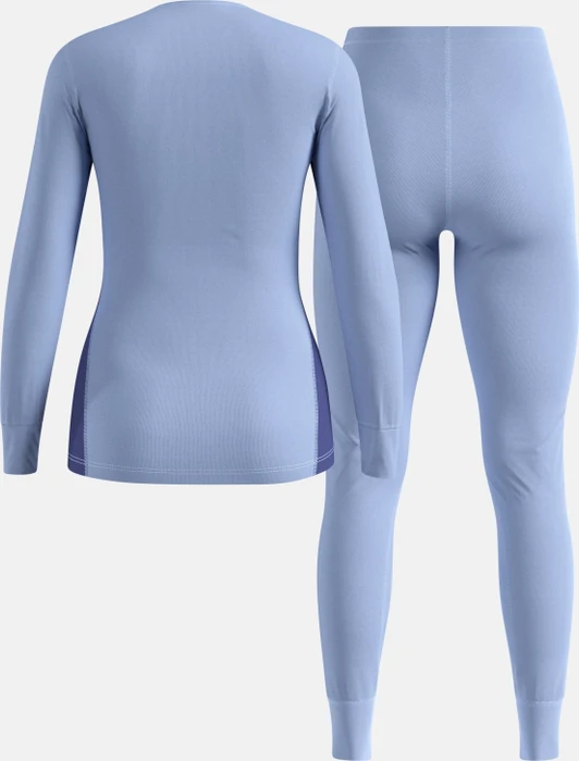 Odlo Active Warm Eco Set blue heron/skipper blue (Damen)