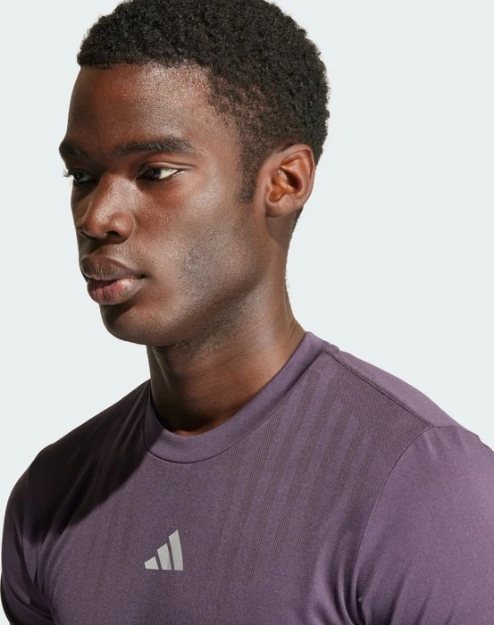 adidas HIIT Airchill Workout Funktionsshirt kurzarm aurora black (Herren)