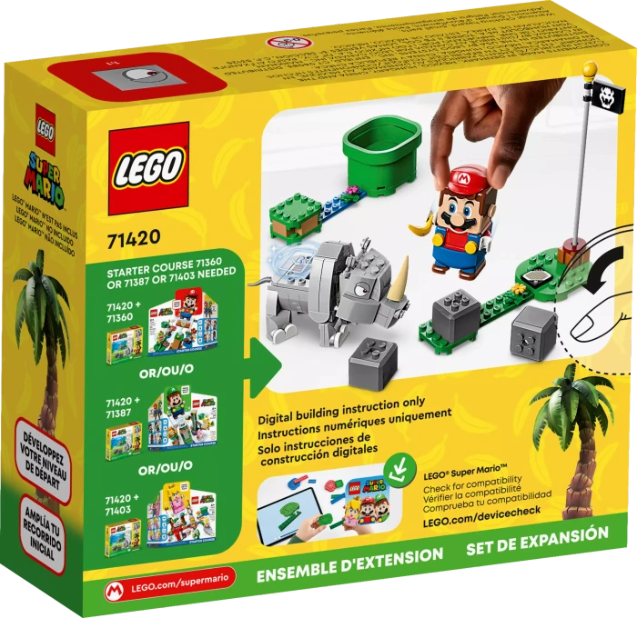 LEGO Super Mario - Rambi das Rhino - Erweiterungsset