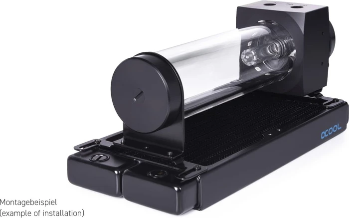 Alphacool Core 200 Aurora D5/VPP Acetal/Acryl mit Pumpe VPP655