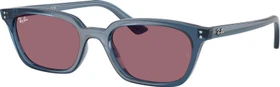 Ray-Ban RB4456 Zaya Bio-Based polished light blue/violet