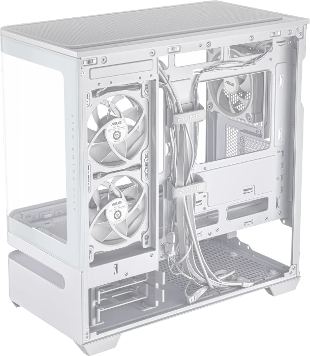 ASUS Prime AP202 ARGB, weiß, Glasfenster