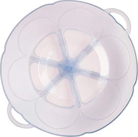 Kochblume Überkochschutz 22cm eisblau