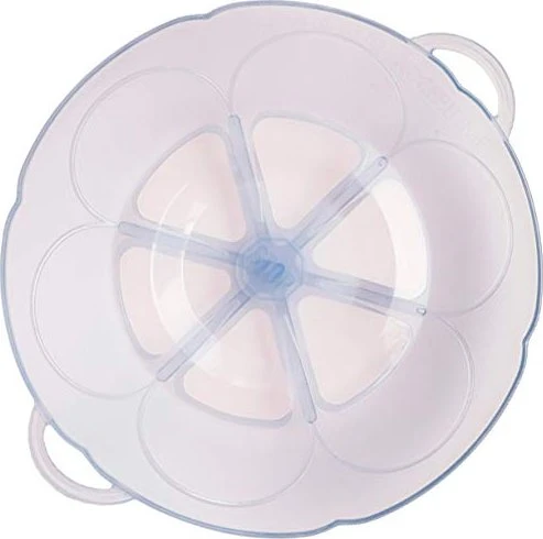 Kochblume Überkochschutz 22cm eisblau