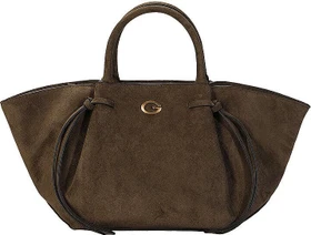 Guess Allegra Wildleder Handtasche olive