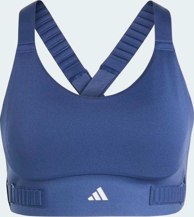 adidas FastImpact Luxe Run High-Support Sport-BH tech indigo (Damen)