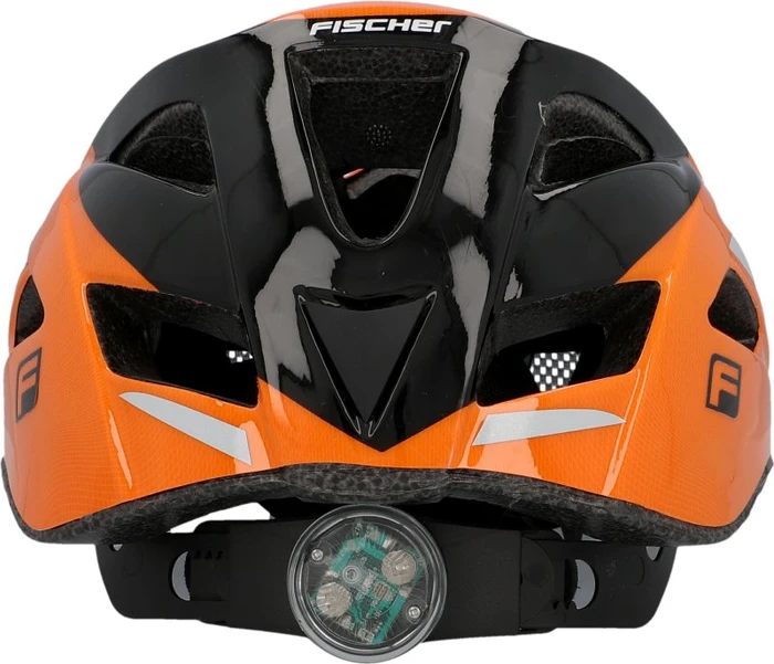 Fischer Urban Sport Helm orange/schwarz