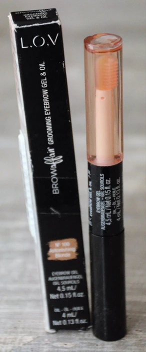L.O.V BROWaffair Augenbrauengel No 100 astonishing blonde, 4.5ml