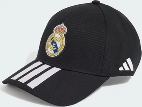 adidas Real Madrid Baseball 2026/2027 Kappe schwarz/weiß (Junior)