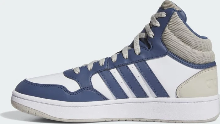 adidas Hoops 3.0 Mid Classic Vintage cloud white/preloved blue/putty grey