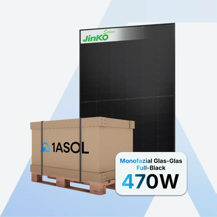 Jinko Solar Tiger Neo III JKM470-48QL6-DB, 470Wp, 37 Stück, 17.39kWp