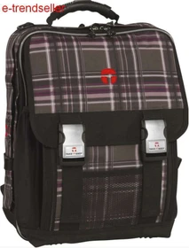 Take It Easy London Viola Brown Schulrucksack
