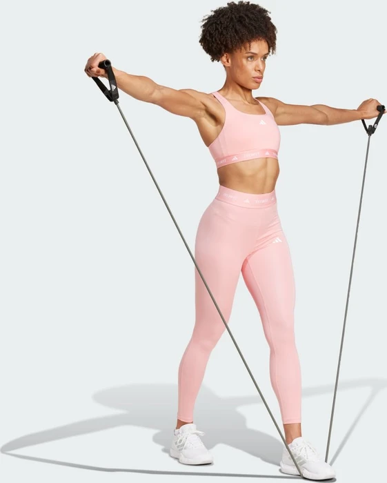 adidas TECHFIT Medium-Support Sport-BH semi pink spark (Damen)