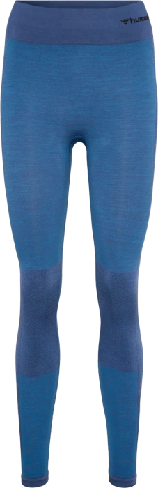 hummel CLEA Seamless Tight Hose lang riviera (Damen)