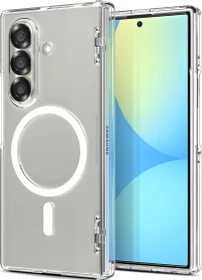 Spigen Ultra Hybrid Pro (MagFit) für Samsung Galaxy Fold7 clear white