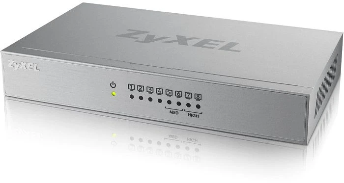 Zyxel GS-100 Desktop Gigabit Switch, 8x RJ-45, V2