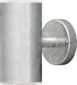Konstsmide Ull LED 11.5cm Wandleuchte 2-flammig stahl verzinkt