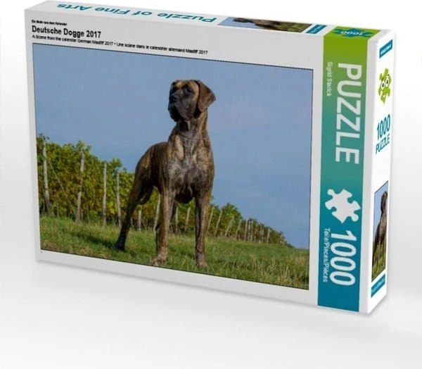Calvendo Ein Motiv aus dem Kalender Deutsche Dogge 2017