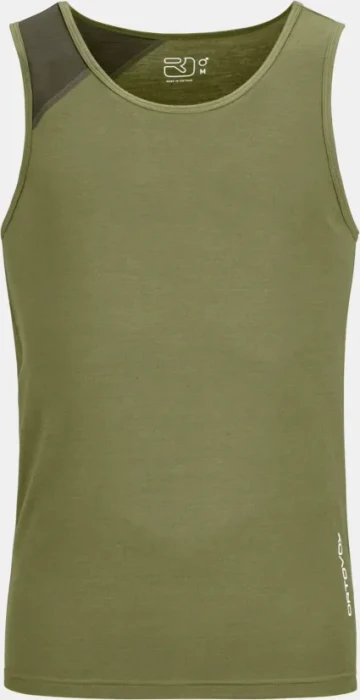Ortovox 150 Essential Top Funktionsshirt ärmellos wild herbs (Herren)