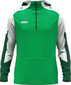 Jako Zip Dynamic Hoodie green/white/dark green